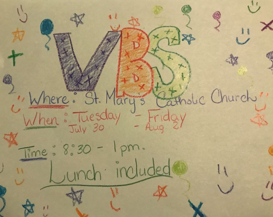 St Marys VBS 2019